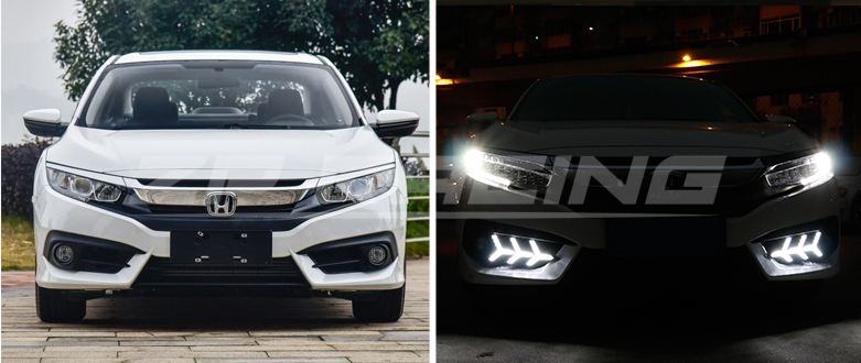 ไฟ Daylight FC 2016-2017 ก่อน MC ทรง ก้างปลา