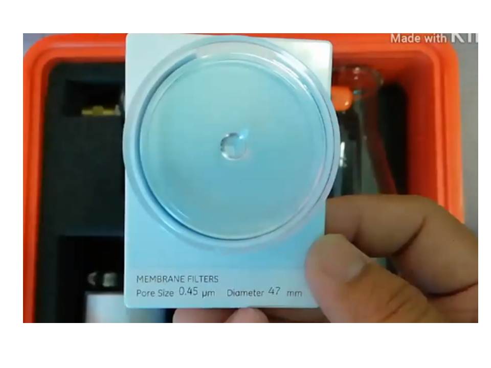 SDI Paper แผ่นกรองทดสอบ SDI 0.45 microns 50 ชิ้น (Mixed Cellulose Ester) (Advantech)