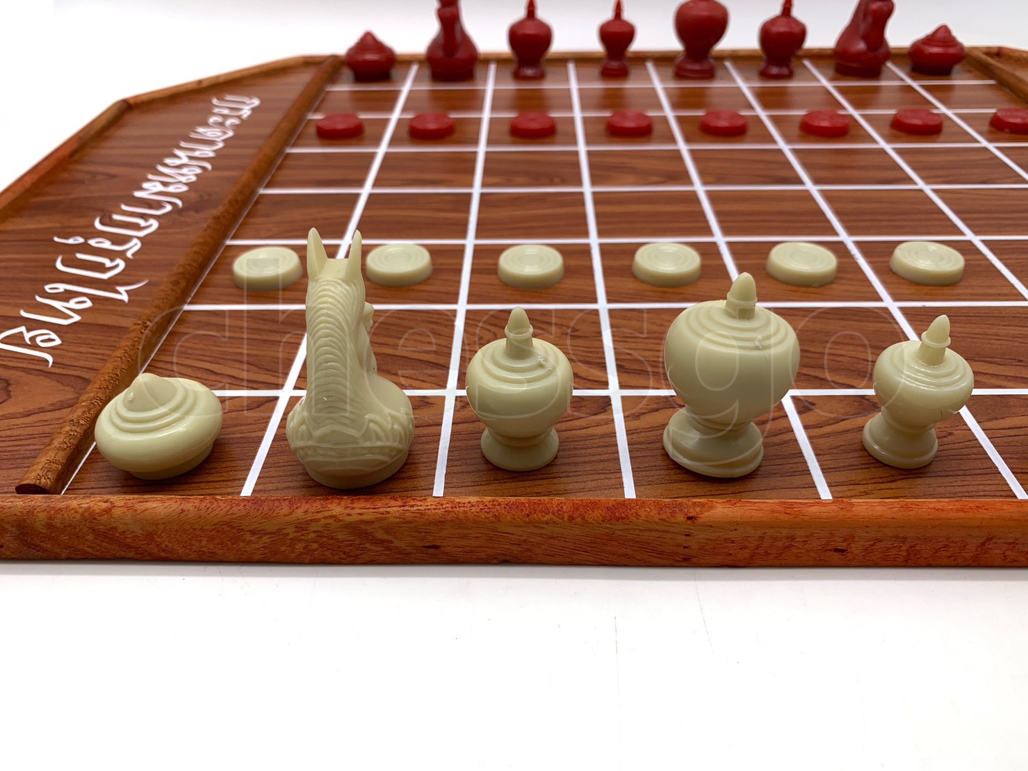 ชุดหมากรุกไทย(กระดานไม้อัดMDF+ตัวพลาสติกbermuda)