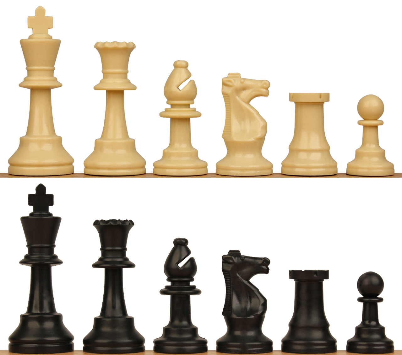 Basic Plastic Chess Pieces ตัวหมากรุกสากล(ตัวเบา)