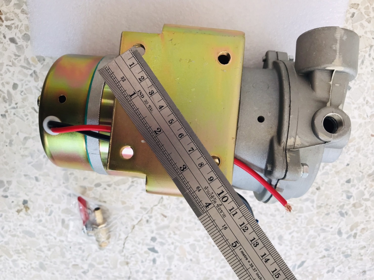 ปั๊มน้ำ DC 24 โวลต์ รุ่น 320W (แรงดันสูง 20 เมตร )