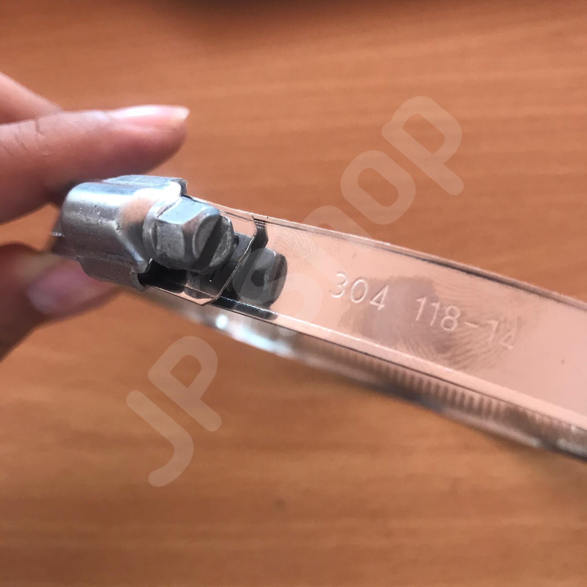 ปลอกรัด 118-140 (12 มม.) แคลมป์รัดท่อสแตนเลส 304 #118140