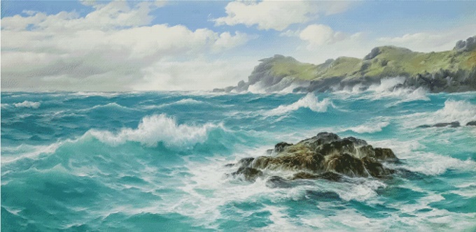 Sea Scenery (พิมพ์ลาย)