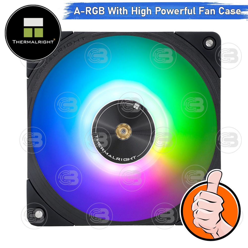 [CoolBlasterThai] Thermalright TL-B12-S (3 PCS) 2000+RMP A-RGB Static Pressure Fan Case (size 120 mm.) ประกัน 3 ปี