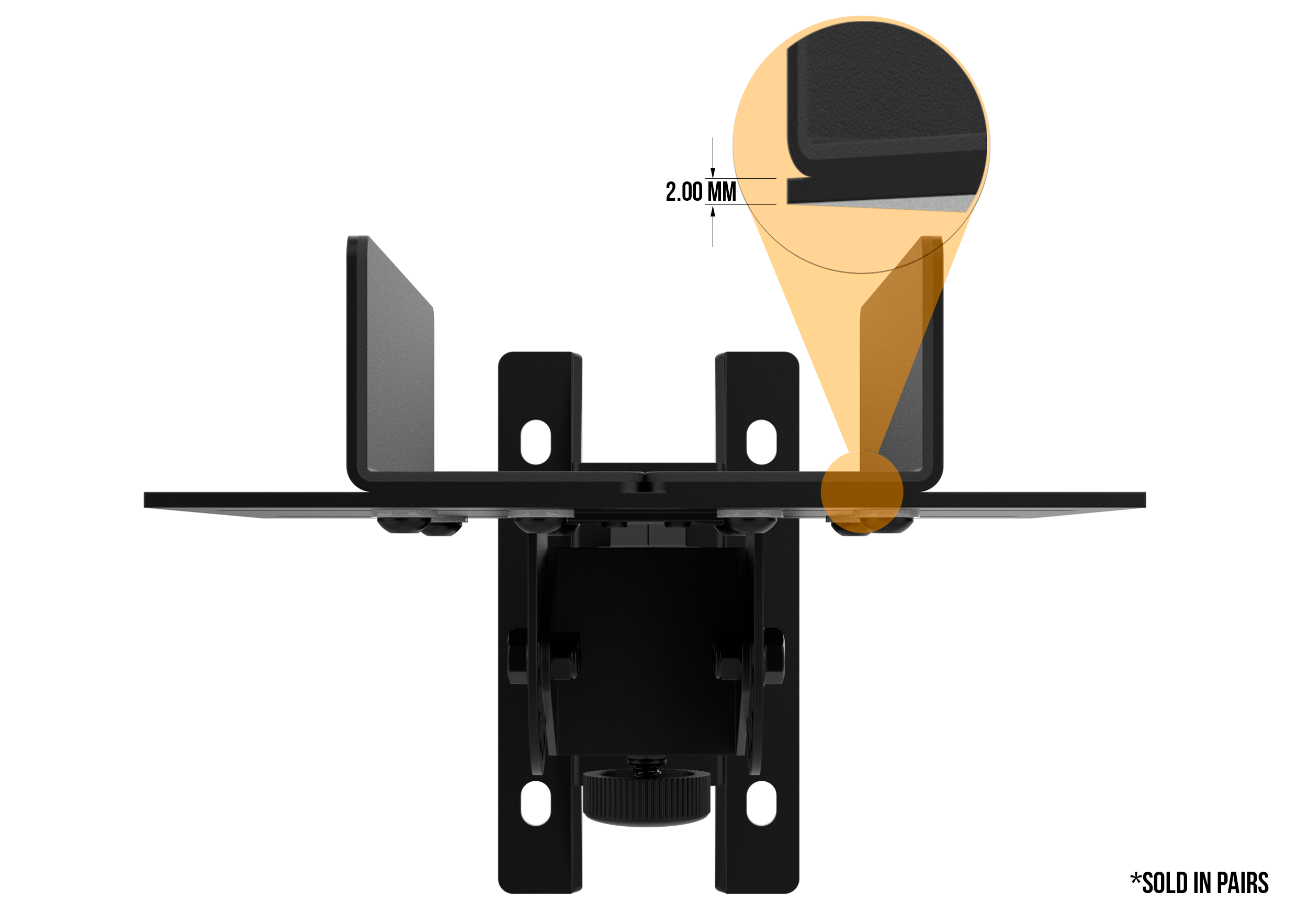 Sportarc Neo-1S ขาแขวนลำโพง Surround, Bookshelf, Studio ติดผนัง ปรับองศาเสียงแม่นยำ ยกระดับมิกซ์ของคุณสู่ระดับโปร (*สำหรับลำโพงหน้ากว้าง 11.5-19.5 cm)