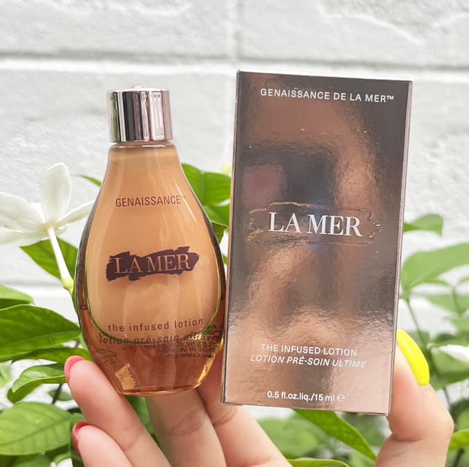 La Mer The Infused Lotion 15ml. โลชั่นบำรุงผิว