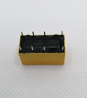 HRS2H-S DC24V Relay, 24 VDC, DPDT, 2 A, HRS2 Series, Through Hole
