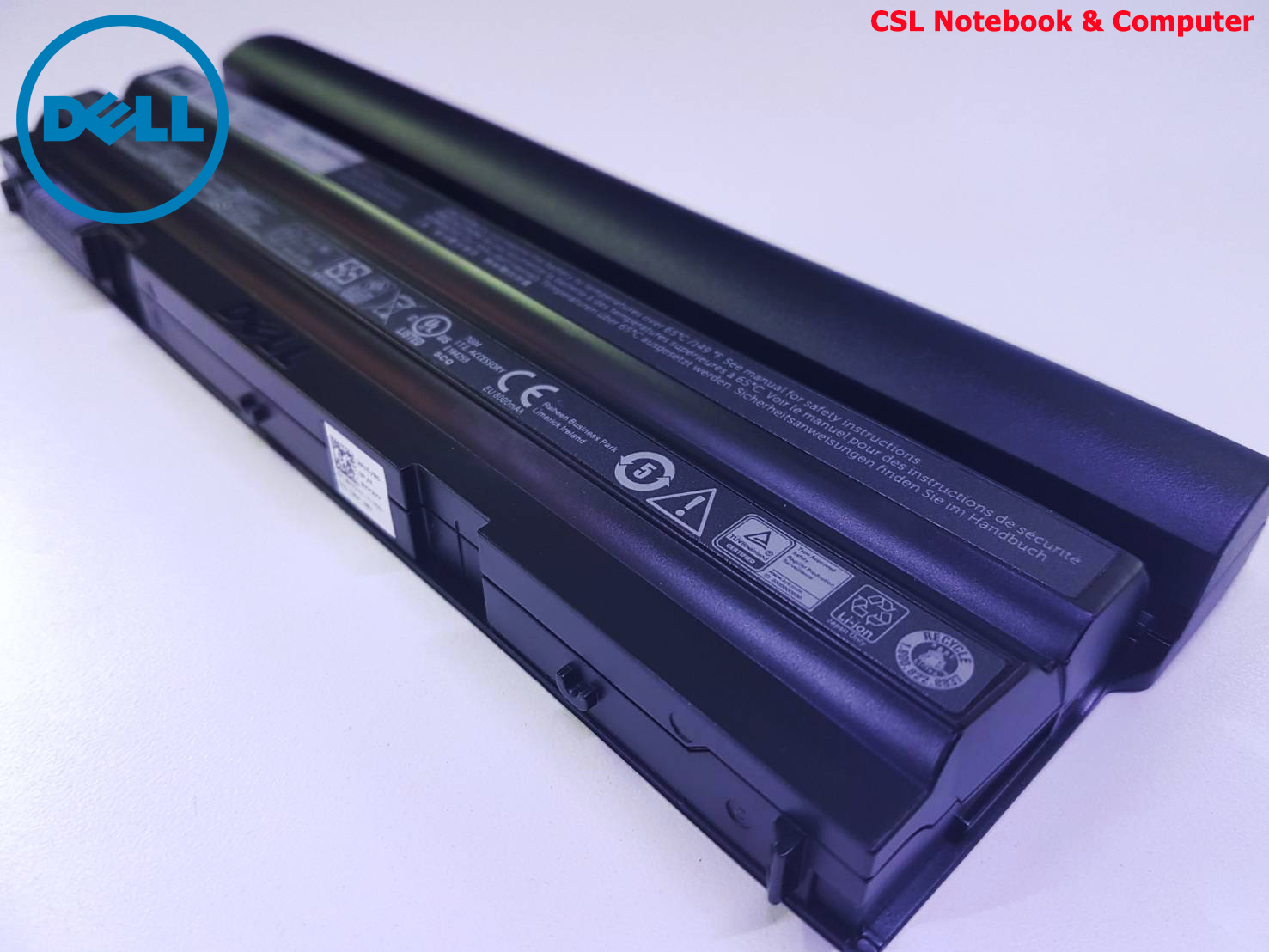 Battery Dell Latitude E6420, E6520, 9-Cell, 87Wh, แบตเตอรี่ Dell NHXVW ของแท้รับประกันศูนย์ Dell Thailand On-site Service