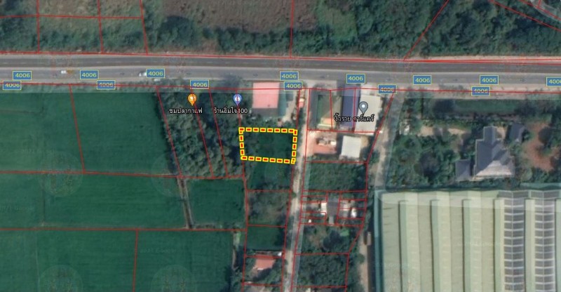 ขายที่ดินเปล่า ถ.ศาลายา-นครชัยศรี (งิ้วราย ซ.4) ต.งิ้วราย อ.นครชัยศรี นครปฐม / พื้นที่ 178 ตารางวา