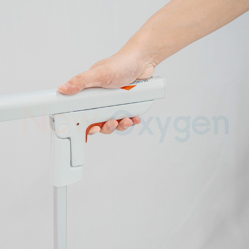 เตียงผู้ป่วย 4 ฟังก์ชั่น ระบบ Hybrid ใช้ได้ทั้งระบบไฟฟ้าและมือหมุน เวลาไฟฟ้าดับก็สามารถปรับด้วยมือหมุนได้ รับประกันศูนย์ไทย 6 ปี