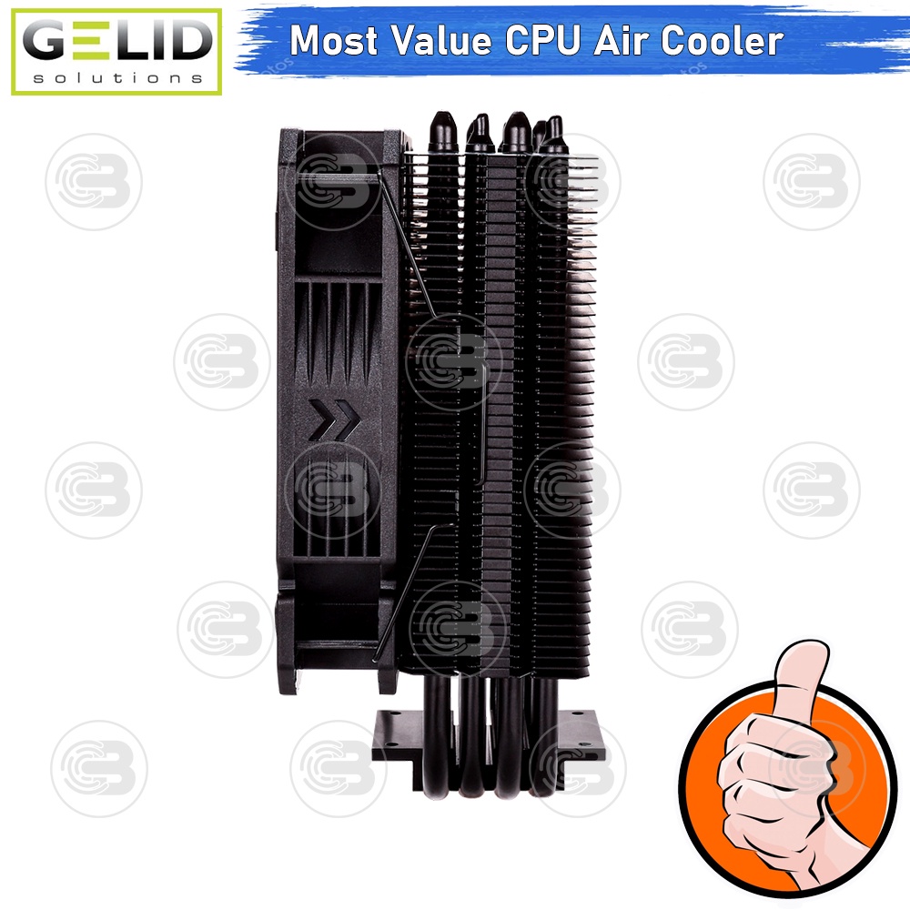 [CoolBlasterThai] GELID REV. 5 TRANQUILLO Performance CPU Cooler (LGA1700 Ready) ประกัน 5 ปี (CC-TranQ-05-A)