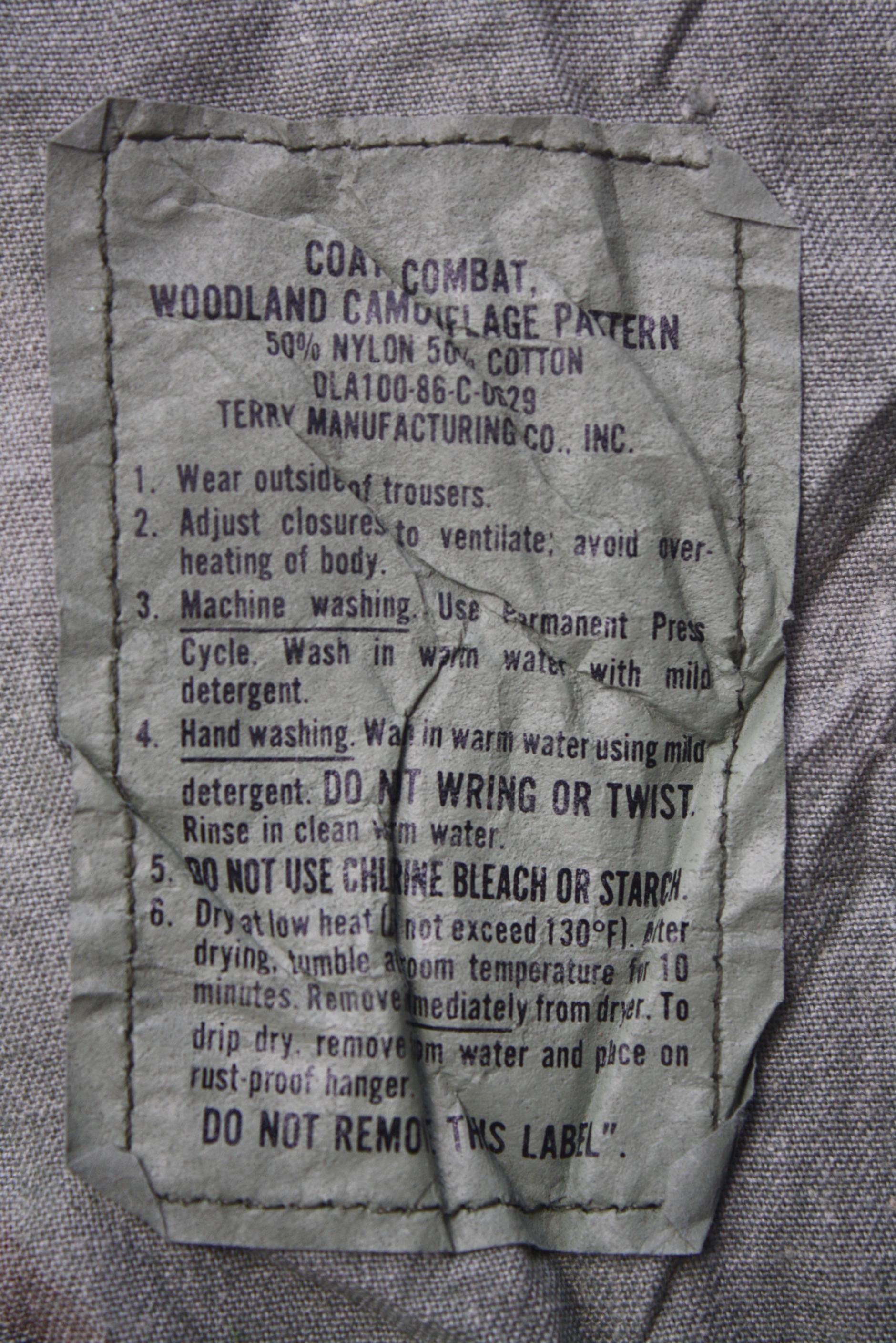 เสื้อทหารสหรัฐ M81 DBU ลาย woodland