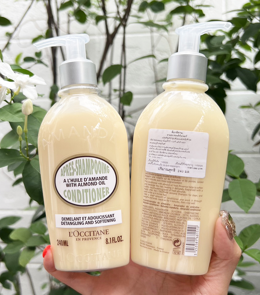 L'occitane Almond Conditioner 240ml. ครีมนวดผม