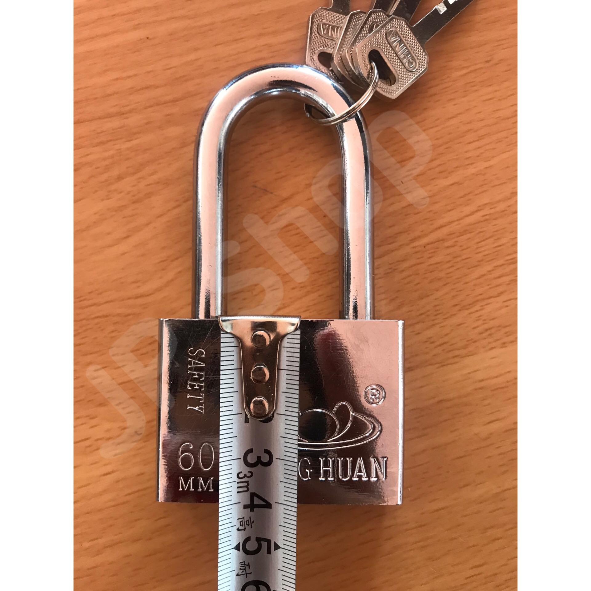 กุญแจล็อคบ้าน ล็อคครัว ล็อคอเนประสงค์ 60 มม. ล็อคแน่นหนา คงทน ราคาถูก สนใจสั่งซื้อได้เลย ห่วงยาว #6971342321167