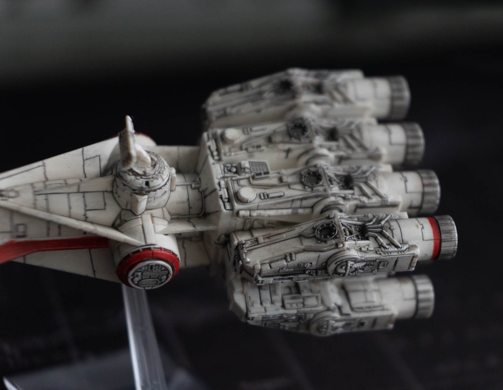 1/1000 Blockade Runner & 1/350 Millennium Falcon BANDAI - Star Wars