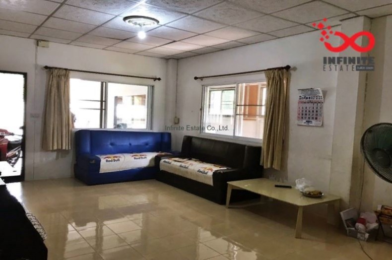 ขายทาวน์เฮ้าส์ ม.กิตติชัยวิลล่า 12 ถ.เทพนิมิตร-ลานตากฟ้า ต.ศาลายา อ.พุทธมณฑล นครปฐม หลังมุม / พื้นที่ 2 ชั้น 44.3 ตารางวา