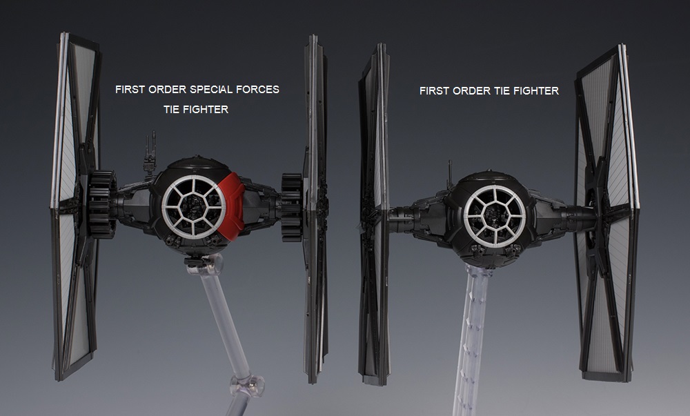 1/72 First Order Special Forces TIE Fighter BANDAI - Star Wars