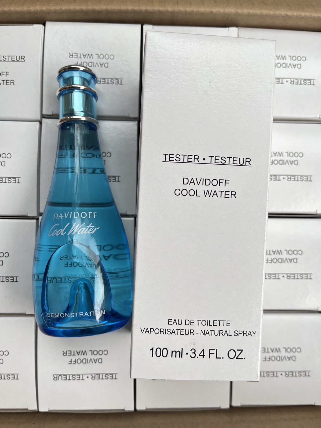 Davidoff Cool Water for Women EDT 100ml. กล่องเทสเตอร์ ของแท้ 100%