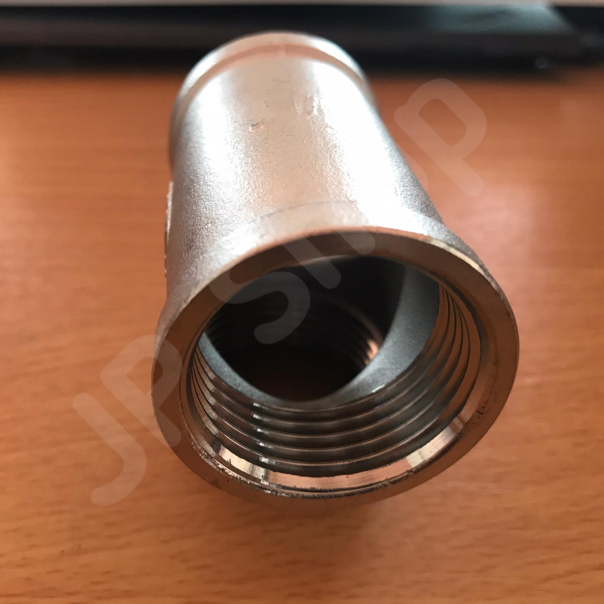 ข้อต่อสามทางสแตนเลส 304 ขนาด 1 นิ้ว (Stainless Steel Tee 304, 1" Female Thread (Tee F/F/F) #2851