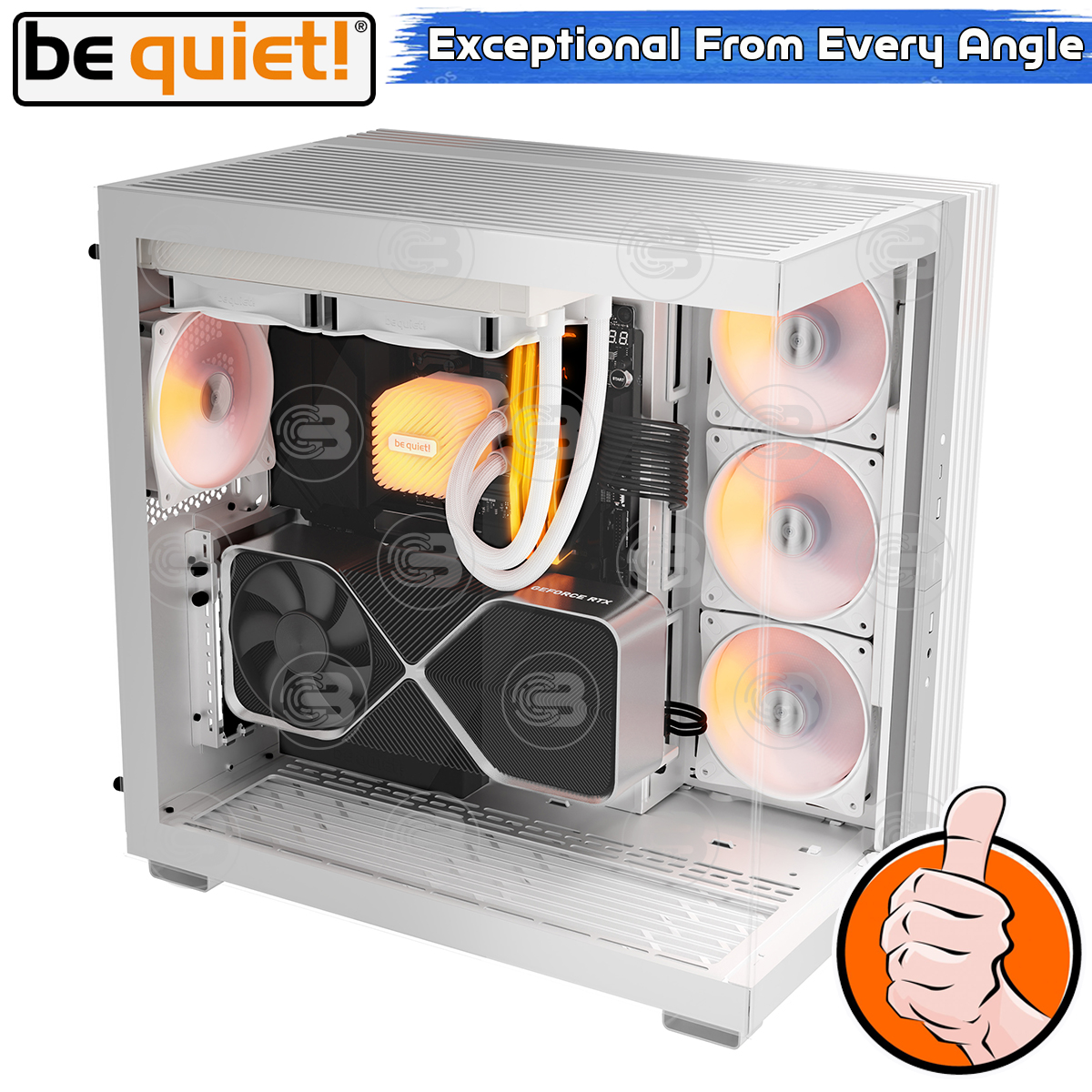 [CoolBlasterThai] Be Quiet LIGHT BASE 600 LX White PC Case (BGW68) ประกัน 3 ปี