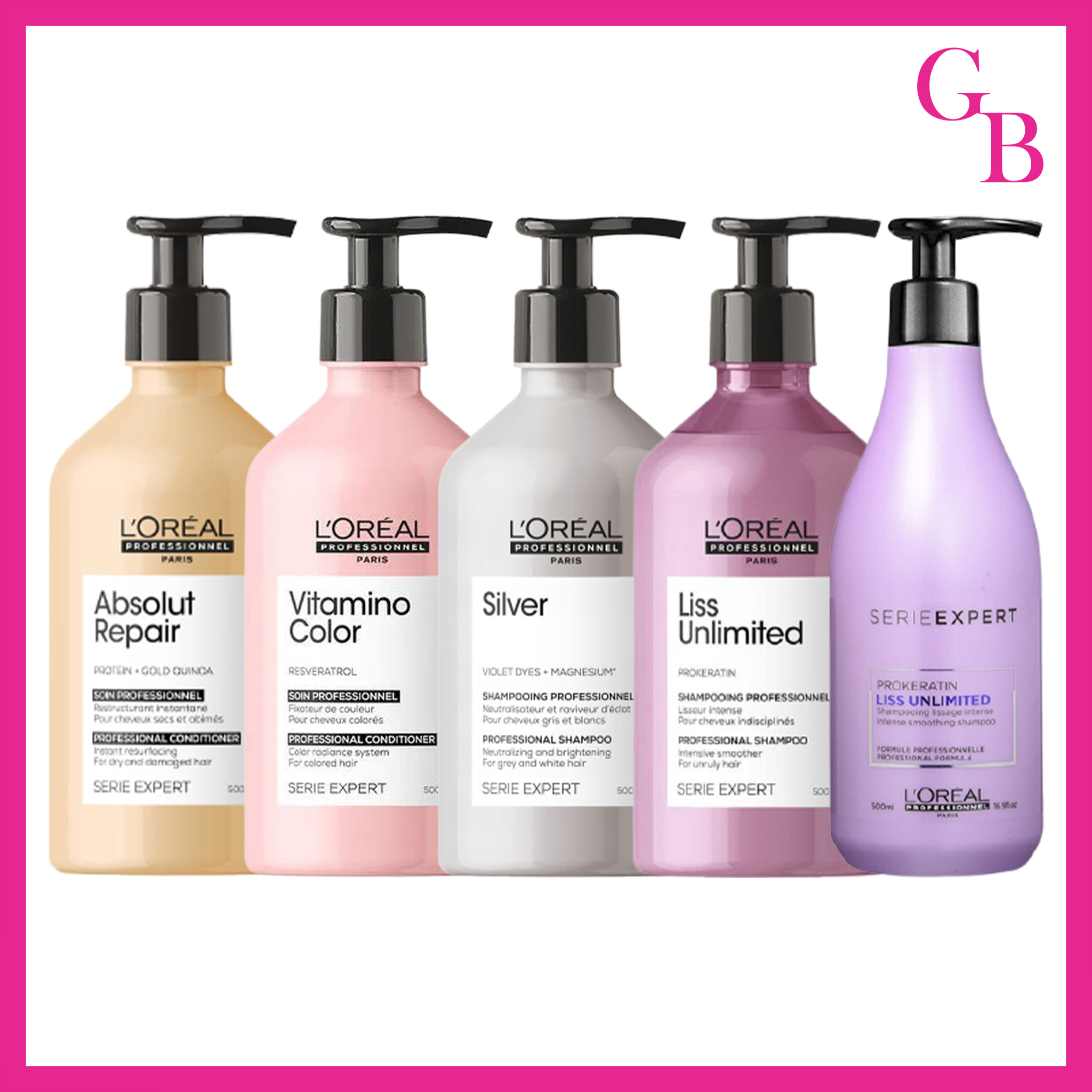 แท้พร้อมส่ง‣ L'Oreal Professionnel SERIE EXPERT Shampoo 500ml ลอรีอัล เอ็กซ์เปิร์ท แชมพู