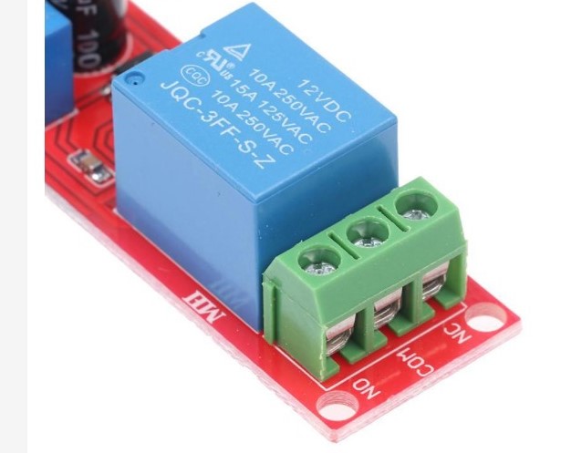 บอร์ด Relay DC 12V NE555 Monostable Delay Relay Circuit Conduction Module Trigger Switch Timer ปรับเวลา Shield Electronics