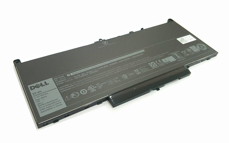 Battery Dell Latitude E7270 E7470 แท้ 55Whr แบตเตอรี่ Dell E7270 แบตเตอรี่ Dell E7470 แบตเตอรี่โน๊ตบุ๊ค Dell แท้ ลด ราคา พิเศษ รับประกันกับศูนย์ Dell Thailand