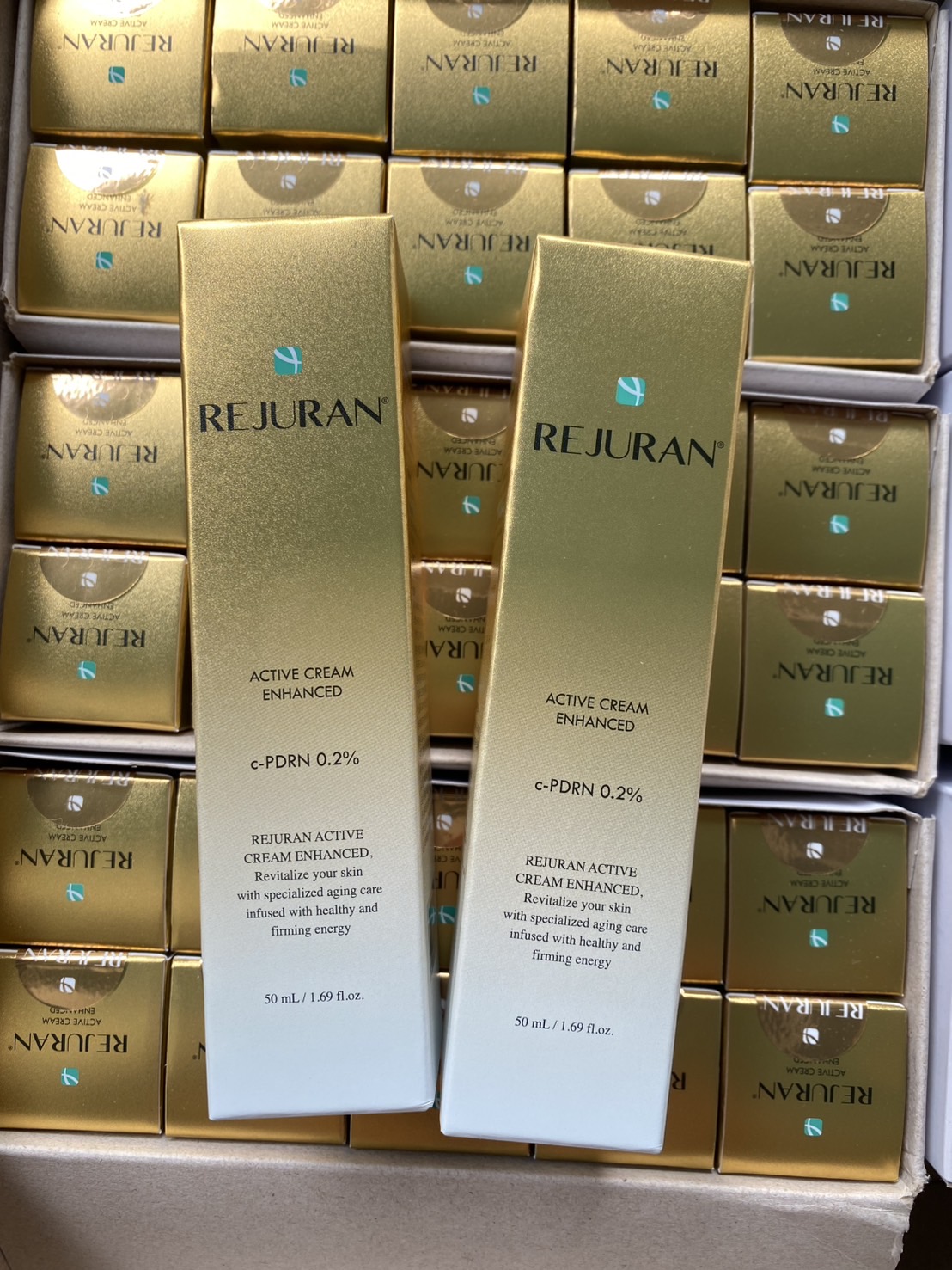 ครีมหลอดทอง Rejuran Healer Turnover Active Cream Enhanced 50ml. ของแท้ พร้อมส่ง (1หลอด)