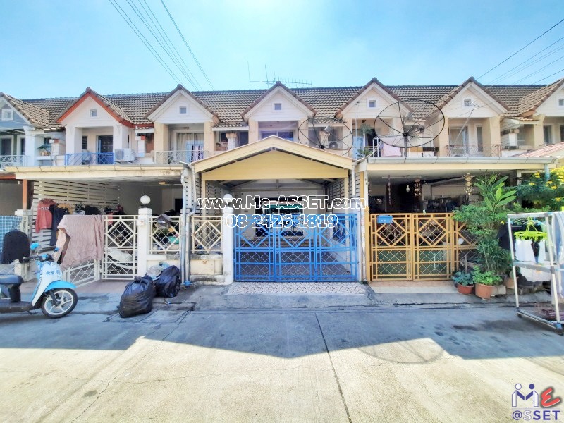 ขายทาวน์เฮ้าส์ ย่าน เคหะร่มเกล้า ราษฎร์พัฒนา น้อมเกล้า : พูนสินธานี 3 / 2 ชั้น 17 ตารางวา