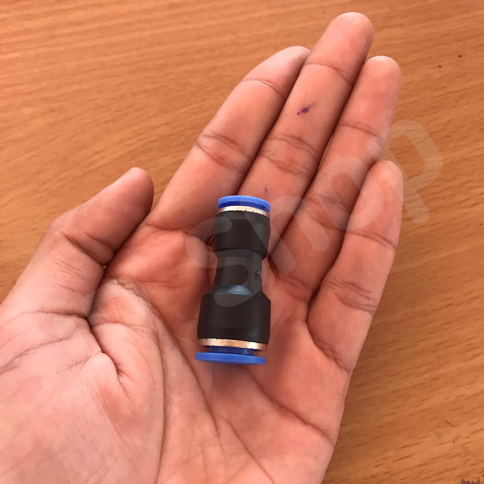 ข้อต่อลม PG 10-8 มม.-ต่อตรง ฟิตติ้งสายลม 10 ลด 8 มม #10800