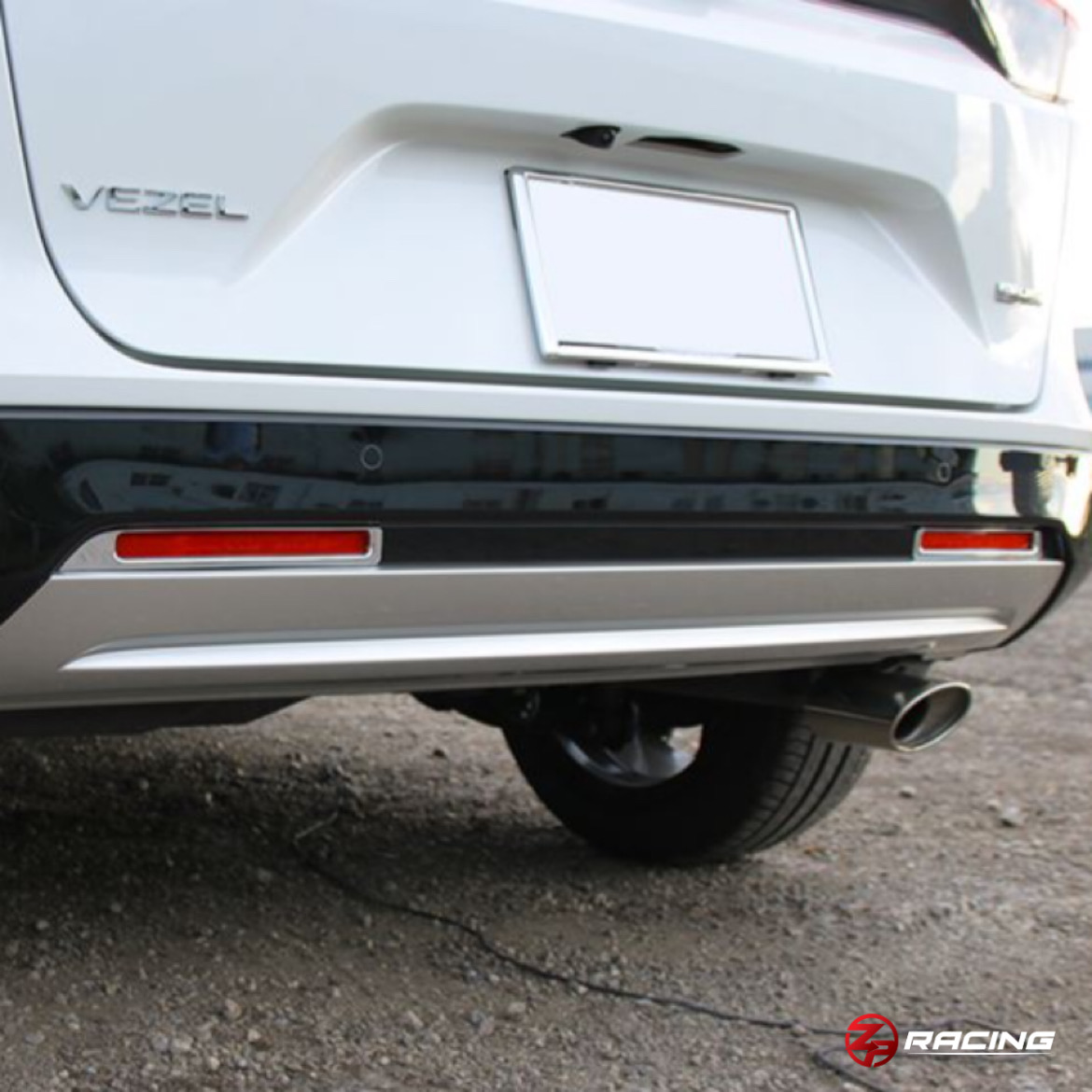 ครอบไฟทับทิมท้าย Honda HR-V e:HEV (RV) โครเมียม