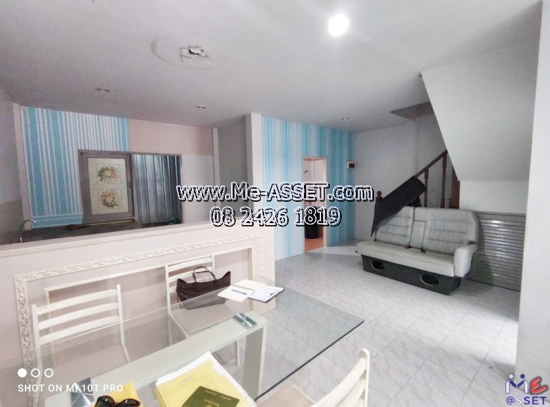 ขายทาวน์เฮ้าส์ ย่าน นิมิตใหม่ ลำลูกกา คลองหก บึงคำพร้อย : ม.บ้านฟ้าปิยรมย์ พฤกษ์วนา เฟส 6 : 2 ชั้น 19 ตร.วา