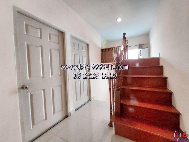 ขายบ้านเดี่ยวหลังมุม ย่าน ศรีวารีน้อย หัวตะเข้ บางโฉลง บางพลี บางนา-ตราด : ม.นิรันดร์แกรนด์ Nirun Grand : 2 ชั้น 55.4 ตร.วา