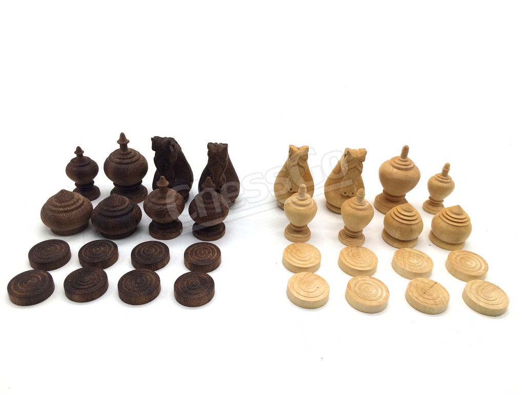 หมากรุกไทยไม้รุ่นมาตรฐาน แบบ2