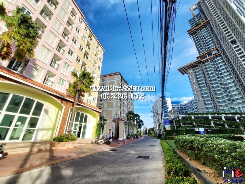 ขายคอนโด วิวสระว่ายน้ำ ย่าน พัทยา นาจอมเทียน เขาพระตำหนัก บางละมุง สัตหีบ : เซเว่นซีส์โค้ดดิอะซูร์ Seven Seas Cote D'Azur : 32.29 ตร.เมตร