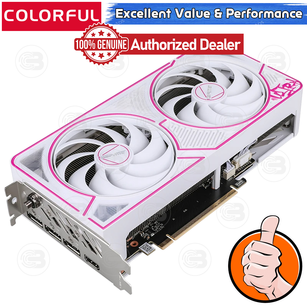 [CoolBlasterThai] COLORFUL VGA iGame GeForce RTX 5060 Ultra W DUO OC 8GB-V (3Y)