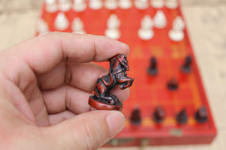 ชุดหมากรุกจีนกองทัพจีนแบบพับ L