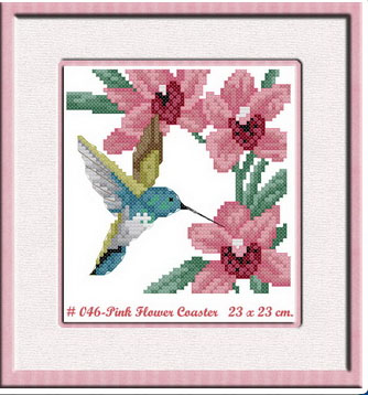 PINK FLOWER COASTER
