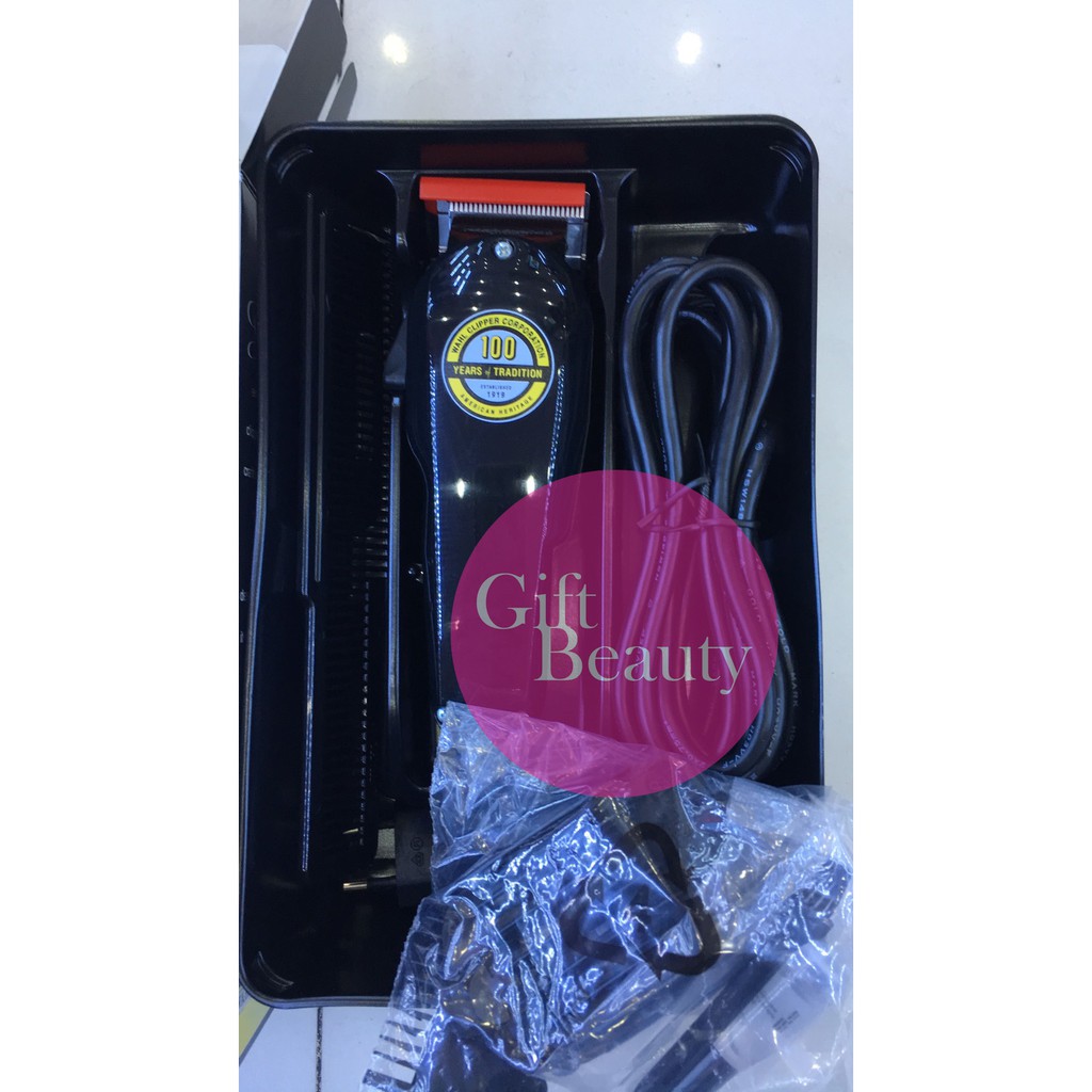 แท้พร้อมส่ง• Wahl Super Taper Classic series Black Special Edition Clipper ปัตตาเลี่ยน (หลังดำ)