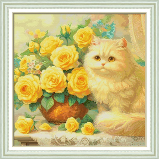 Rose cat (พิมพ์ลาย)
