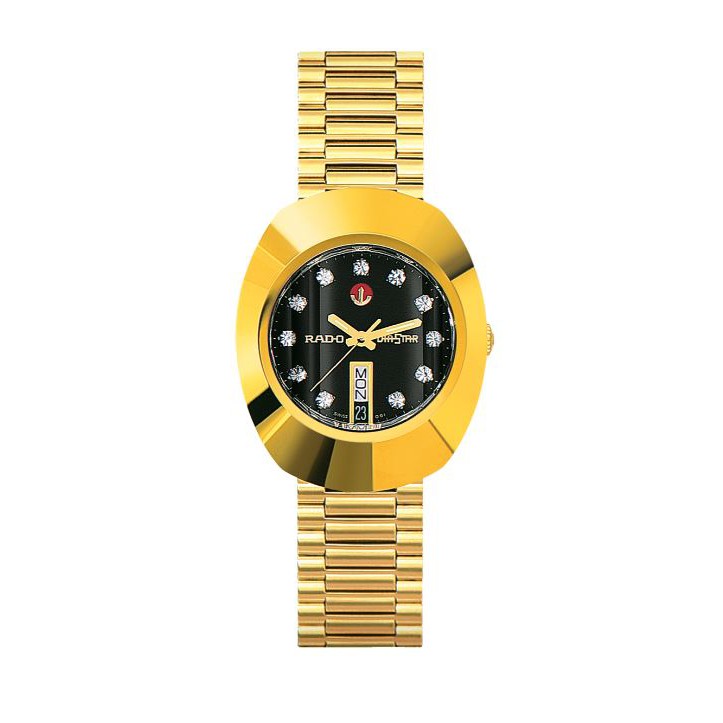 นาฬิกา Rado Diastar The Original Automatic R12413613 11 พลอยหน้าดำ