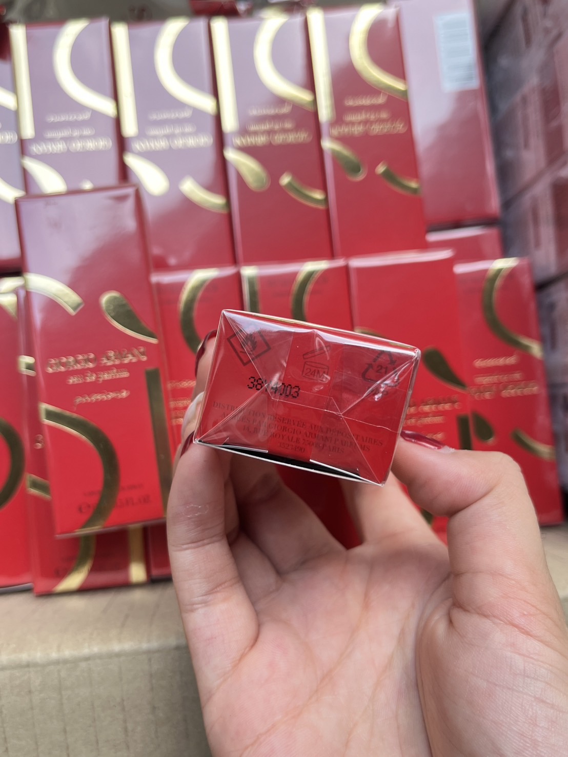 GIORGIO ARMANI Si Passione EDP 15ml. ซิแดง แพ็คเก็จใหม่ล่าสุด 2025 (1ขวด)