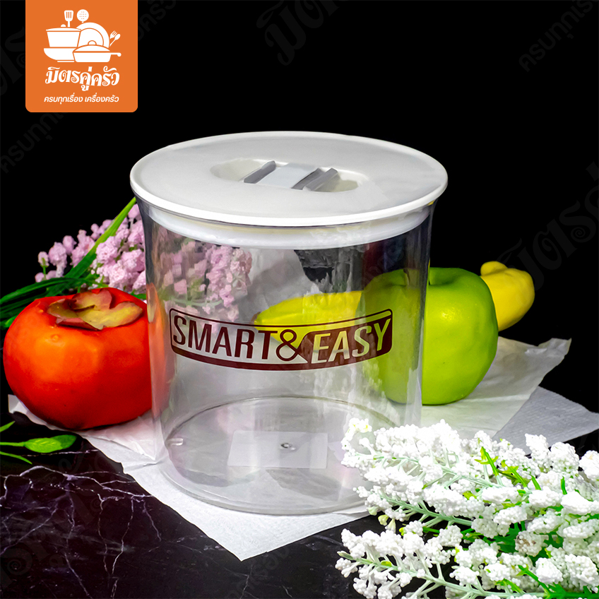 โหลสุญญากาศ (ฝาบีบ) ทรงกลม - PN3303