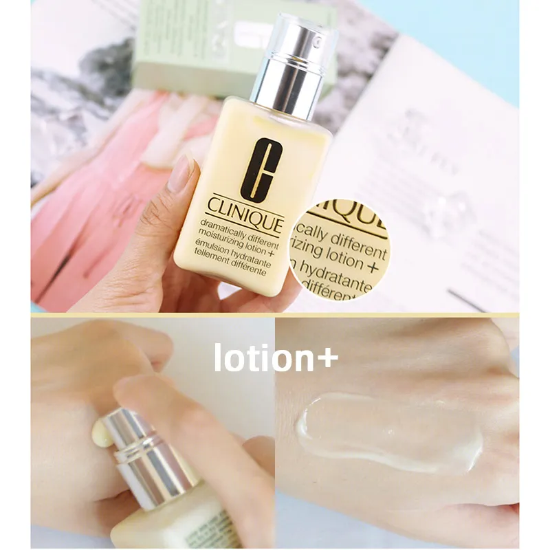 Clinique Dramatically Different Moisturizing Lotion+ 50ml. คลินิกข์ มอยส์เจอร์ไรเซอร์สูตรโลชั่น สำหรับผิวหน้าแห้งถึงผิวผสม