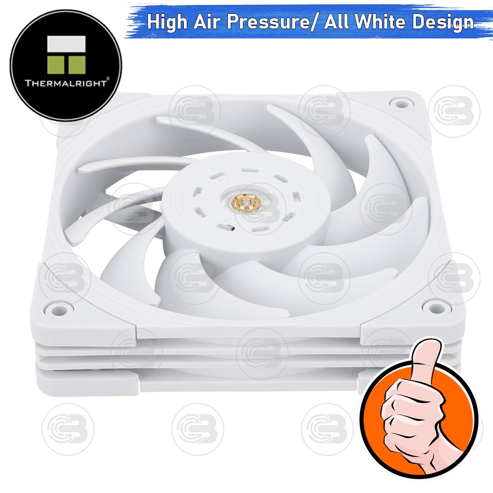 [CoolBlasterThai] Thermalright TL-B12W 2000+ RMP Static Pressure Fan Case (size 120 mm.) ประกัน 6 ปี