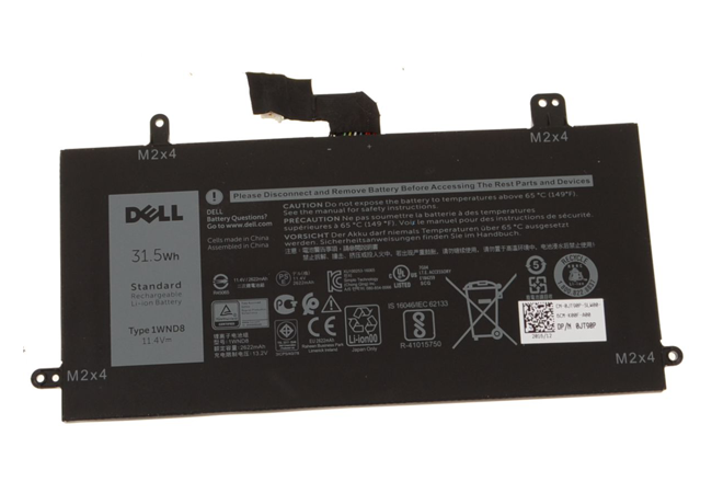 Battery Dell Latitude 5290, 3-Cell, 31.5Wh, แบตเตอรี่ Dell Latitude 1WND8 ของแท้รับประกันศูนย์ Dell Thailand On-site Service