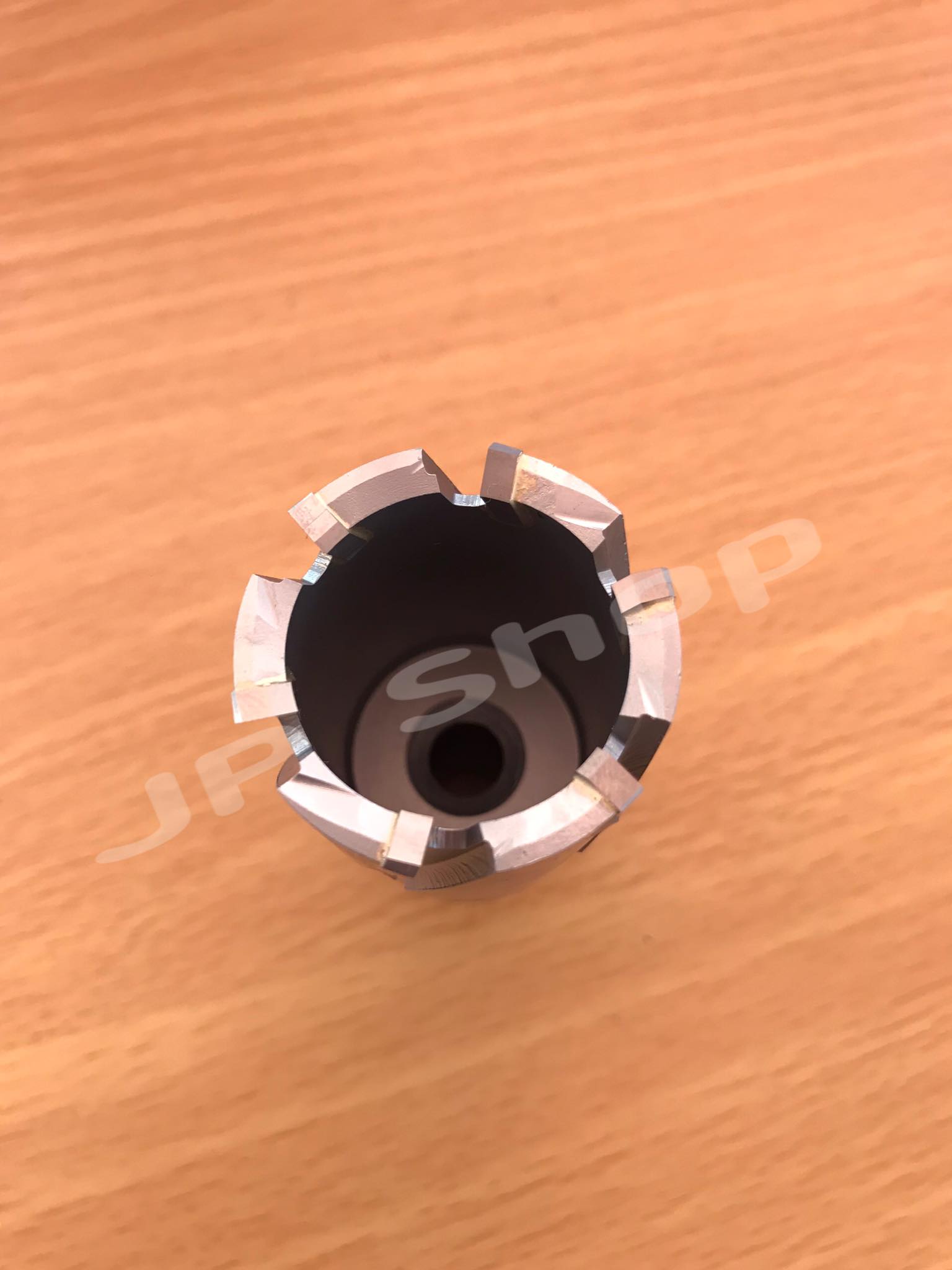 ดอกสว่านเจ็ทบอส แบบโฮลซอว์คาร์ไบสำหรับเจาะเหล็กหนา ด้วยสว่านแม่เหล็กไฟฟ้า ขนาด32*35 มม. #32235