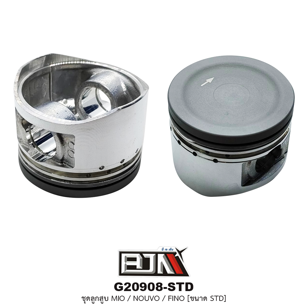 G20908-STD ชุดลูกสูบ+แหวน MIO / NOUVO / FINO ขนาด STD