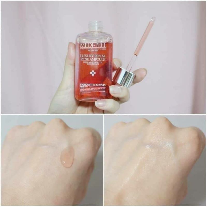 Medi-peel Luxury Royal Rose Ampoule 100ml. เซรั่มกุหลาบผิวใส