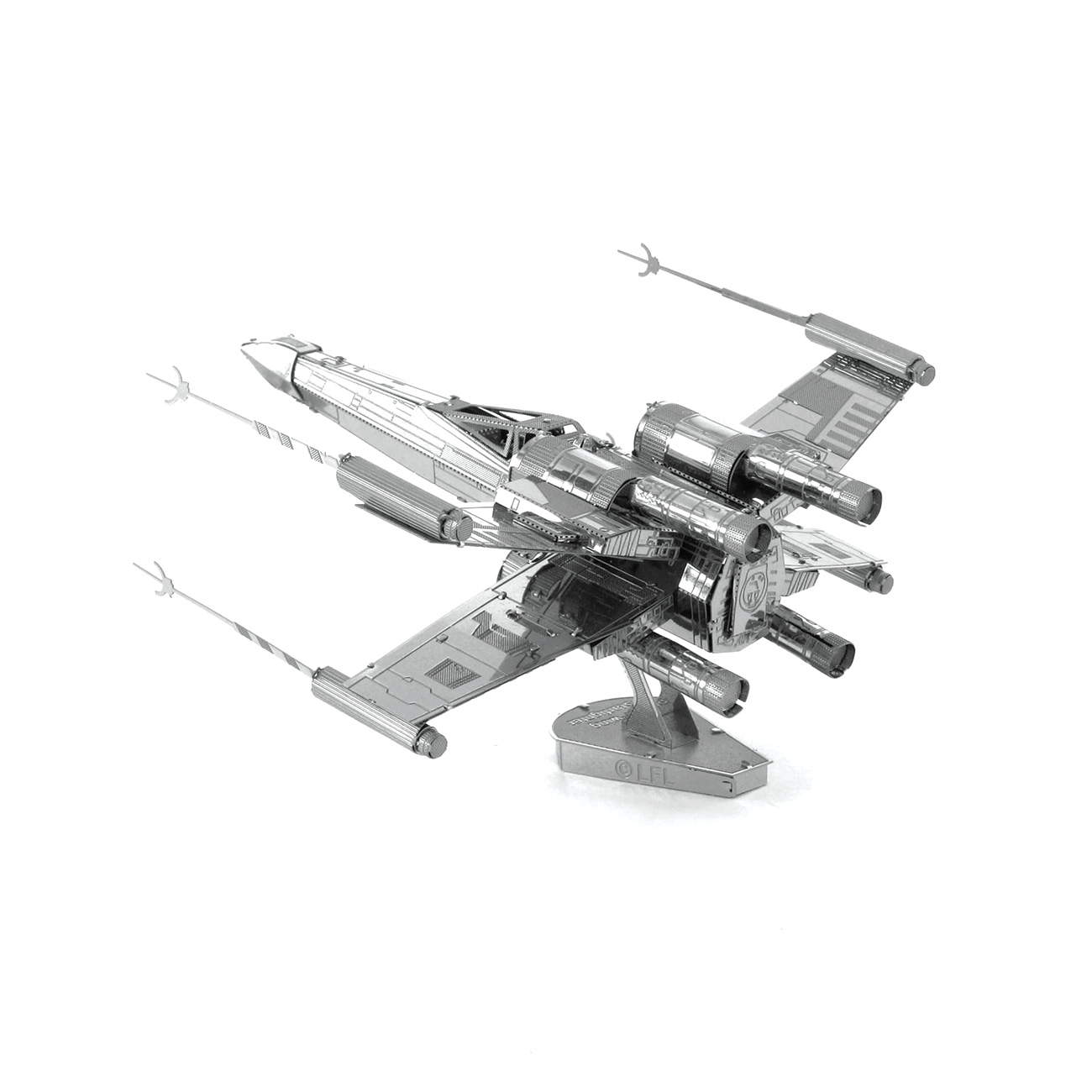 X-Wing Star Fighter Model - Star Wars โมเดลโลหะ DIY